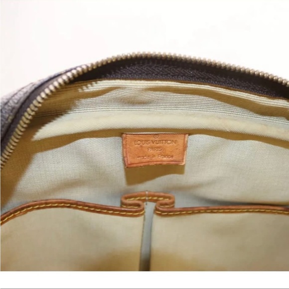 Authentic Louis Vuitton LV Hand Bag Deauville Browns Monogram - Picture 13 of 13